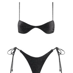 Triangl Swimwear Black Bikini Sleek Minimalist Design